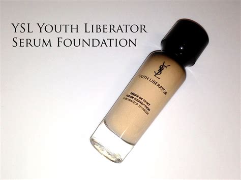 ysl forever youth liberator foundation review|ysl youth foundation.